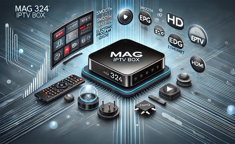MAG IPTV BOX 324