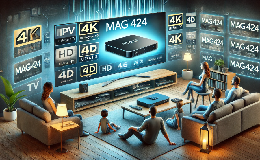 MAG IPTV Box 424